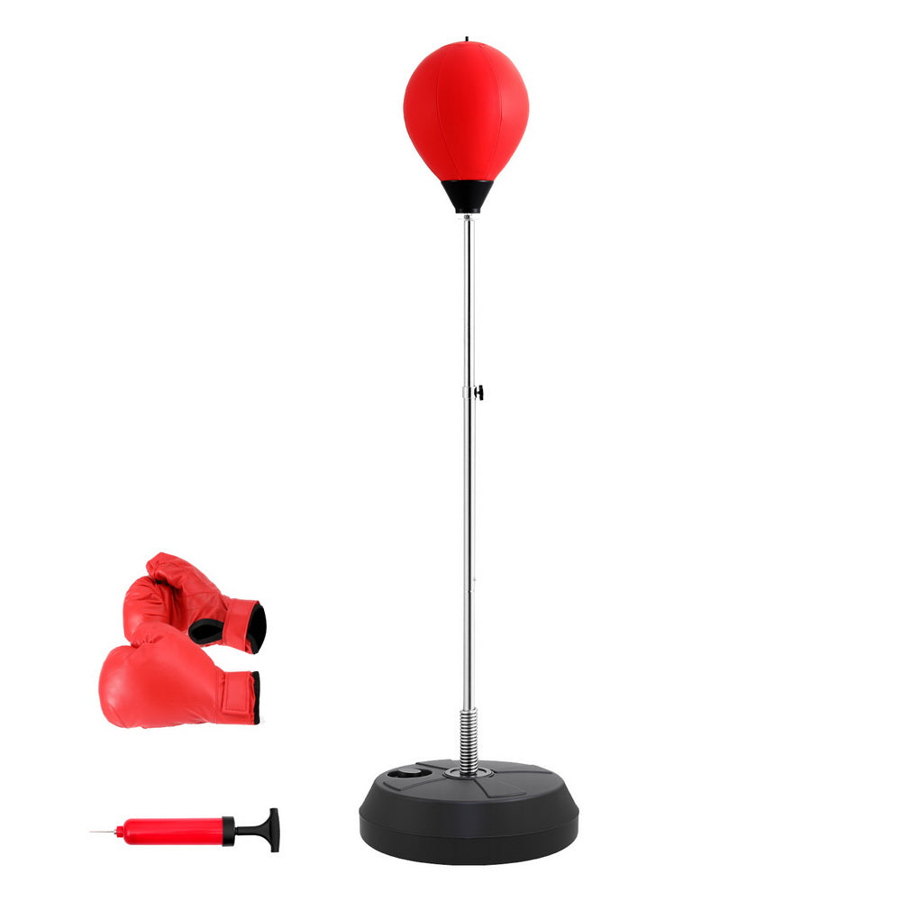Everfit Adult Punching Bag Stand 150cm Adjustable Freestanding with Gloves and Pump